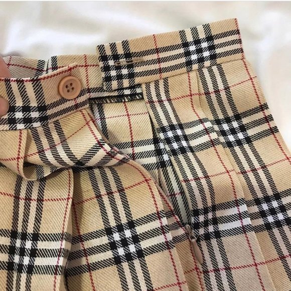 Brand New Tartan Nova Check Print Pleated Skirt - Picture 4 of 4